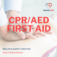 CPR/AED + First Aid